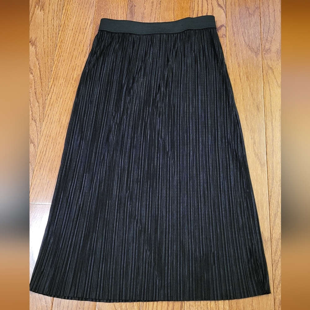 Joe B Black Ribbed Pencil Skirt - Extra Small